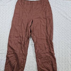 Athleta Rust Brown Joggers